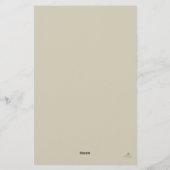 Ink pot- Forgotten Archive- Minimalist Briefpapier (Achterkant)