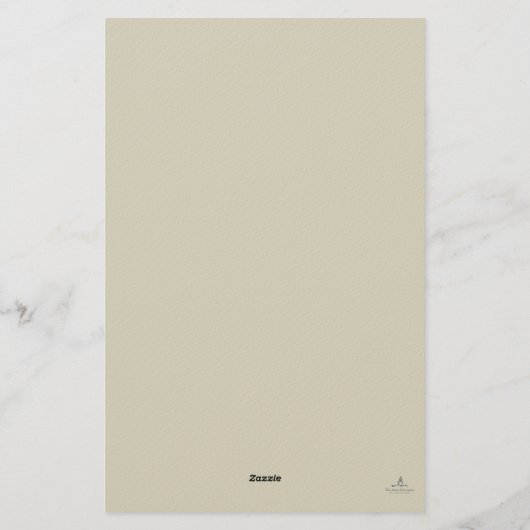 Ink pot- Forgotten Archive- Minimalist Briefpapier (Achterkant)