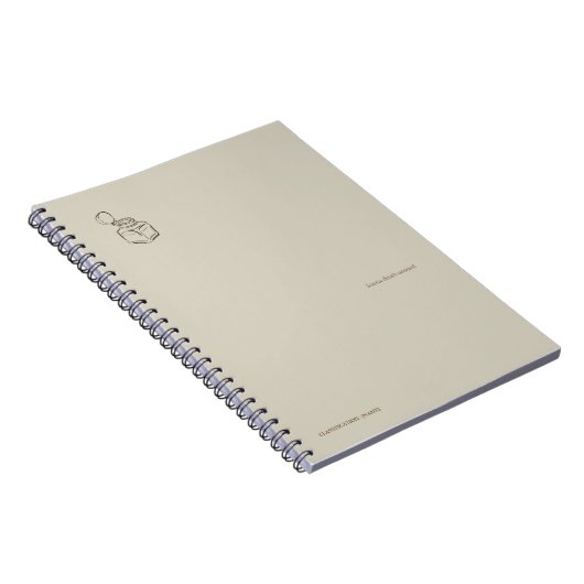 Ink pot- Forgotten Archive- Minimalist Notitieboek (Rechterzijde)