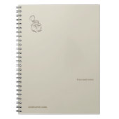 Ink pot- Forgotten Archive- Minimalist Notitieboek (Voorkant)