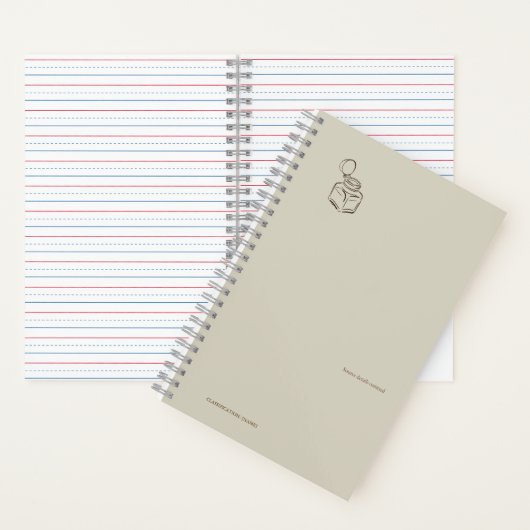 Ink pot- Forgotten Archive- Minimalist Notitieboek (Binnen)