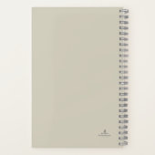 Ink pot- Forgotten Archive- Minimalist Notitieboek (Achterkant)