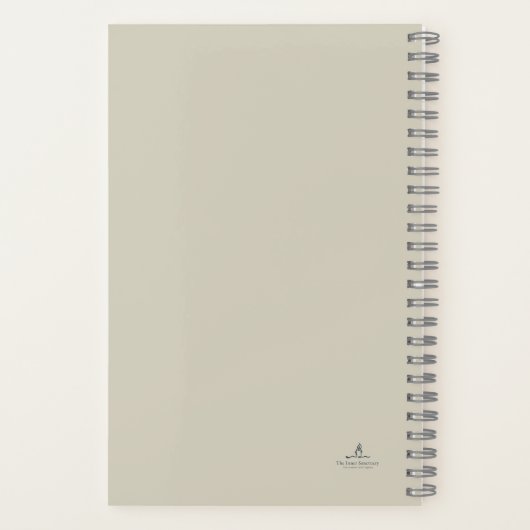 Ink pot- Forgotten Archive- Minimalist Notitieboek (Achterkant)