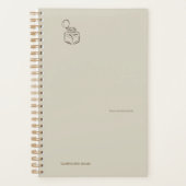 Ink pot- Forgotten Archive- Minimalist Planner (Voorkant)