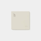 Ink pot- Forgotten Archive- Minimalist Post-it® Notes (Voorkant)