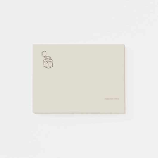 Ink Pot-Forgotten Archive- Minimalist Post Notes (Voorkant)