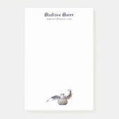  Ink & Quill Naam Gepersonaliseerd Post-it® Notes (Voorkant)