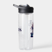 Ink Runs Deep Citaat | Boek Liefhebbers Monogram Waterfles (Rechts)