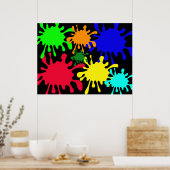 Ink Splat Poster (Keuken)