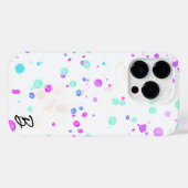 Ink Splats gepersonaliseerde telefoonhoes Case-Mate iPhone Case (Achterkant (horizontaal))
