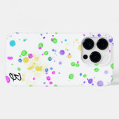 Ink Splats gepersonaliseerde telefoonhoes Case-Mate iPhone Case (Achterkant (horizontaal))