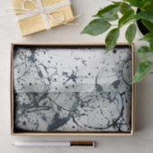 Ink Splatter Abstracte kunst Tissuepapier (Geschenk)