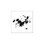 Ink Splatter Art Stamp Rubberstempel (Afrduk)