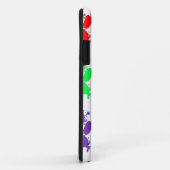 Ink Splatter Dog Paw Patroon Case-Mate iPhone Case (Achterkant/rechts)