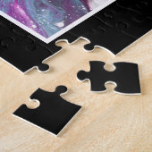 Ink Splatter, hard, moeilijk, uitdagend kleurrijk Legpuzzel (Zijkant)