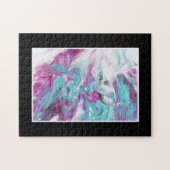 Ink Splatter, hard, moeilijk, uitdagend kleurrijk Legpuzzel (Horizontaal)