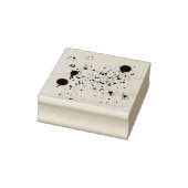 Ink Splatter Wood Art Stempel (Stempel)