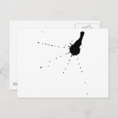 Ink Stain Briefkaart (Voorkant / Achterkant)