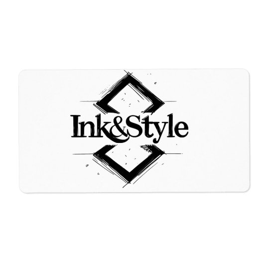 Ink&Style Etiket (Voorkant)