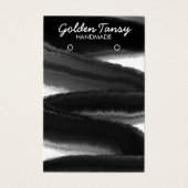 Ink Swipe Earring Ketting Jewelry Display Card Visitekaartje (Voorkant)