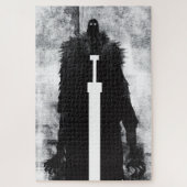 Ink Talking Fantasy V02 A Knight uit de hel Legpuzzel (Verticaal)