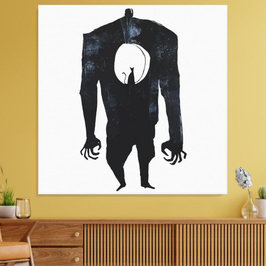 Ink Talking Fantasy V06 A Kat uit de hel Canvas Afdruk (Insitu (Woonkamer))