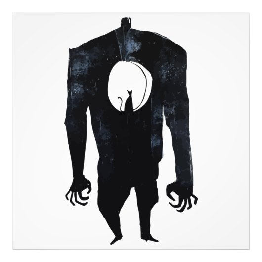 Ink Talking Fantasy V06 A Kat uit de hel Foto Afdruk (Voorkant)