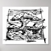 Ink Tree-ketch. Poster (Voorkant)