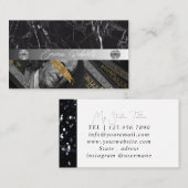 Ink Typography Tattoo Artist Visitekaartje (Voorkant / Achterkant)