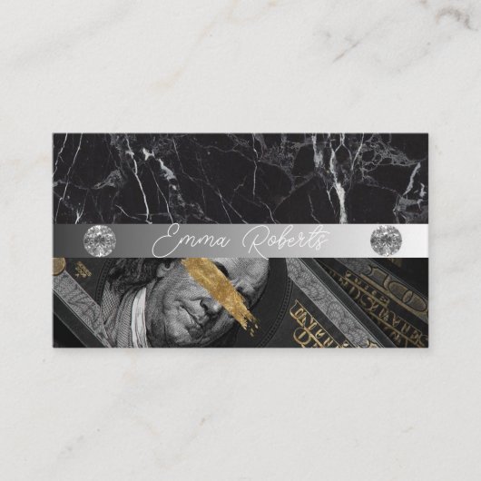 Ink Typography Tattoo Artist Visitekaartje (Voorkant)