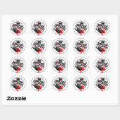 ink_verslaving_knop_idee1 ronde sticker (Vel)