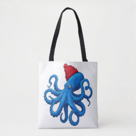Ink Your Day: speelse octopusmetgezellen Tote Bag