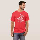InKa1821 - Mannen Shirt (rood) (Voorkant volledig)
