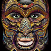 Inka art briefkaart