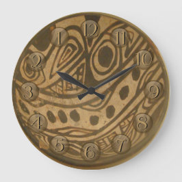 Inka Design Backwards Clock Museum Bowl Grote Klok