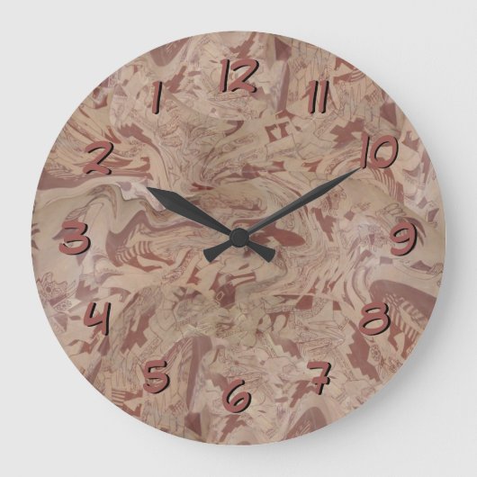 Inka Design Backwards klok Abstracted Vase (Voorkant)