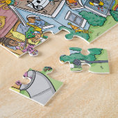 Inka Dinka Doo Town Nieuwjaarsdag Legpuzzel (Zijkant)