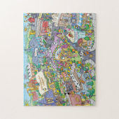 Inka Dinka Doo Town Nieuwjaarsdag Legpuzzel (Verticaal)