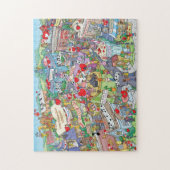 Inka Dinka Doo Town Valentijnsdag Legpuzzel (Verticaal)