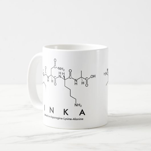 Inka peptide name mok (Voorkant links)