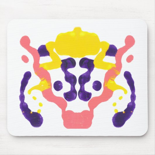 Inkblot Art Muismat (Voorkant)