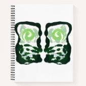 Inkblot Art Notitieboek (Voorkant)