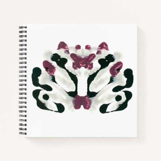 Inkblot Art Notitieboek (Voorkant)