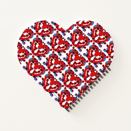 Inkblot Art Notitieboek (Achterkant)