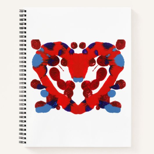 Inkblot Art Notitieboek (Voorkant)