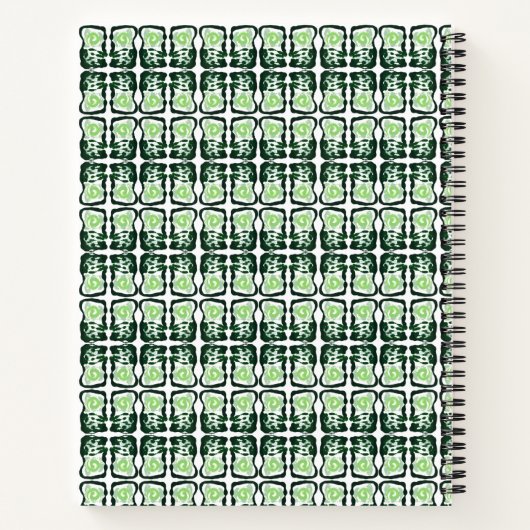 Inkblot Art Notitieboek (Achterkant)