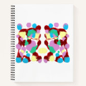 Inkblot Art Notitieboek (Voorkant)