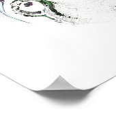 InkBlot - Asymmetry 1 Poster (Hoek)