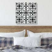 Inkblot Canvas Afdruk (Insitu (Slaapkamer))