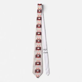 Inkblot Neckties (kaart 2) Stropdas